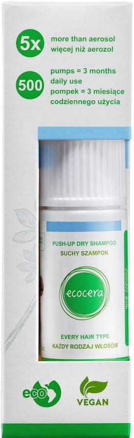 Shampooing sec push up pour tous types de cheveux 15 g - ECOCERA