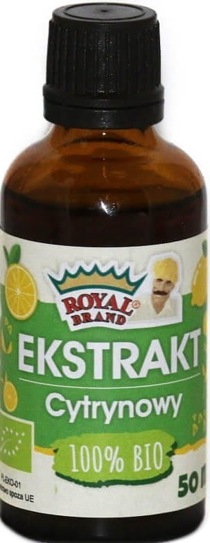 Extrait de citron BIO 50 ml - ROYAL BRAND