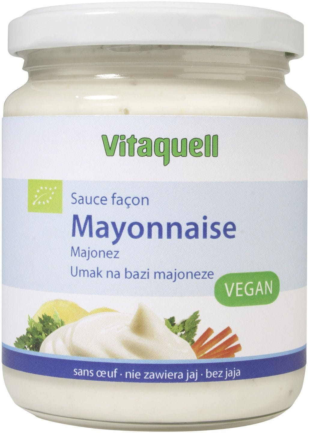 Mayonnaise végétalienne BIO 250 ml - VITAQUELL