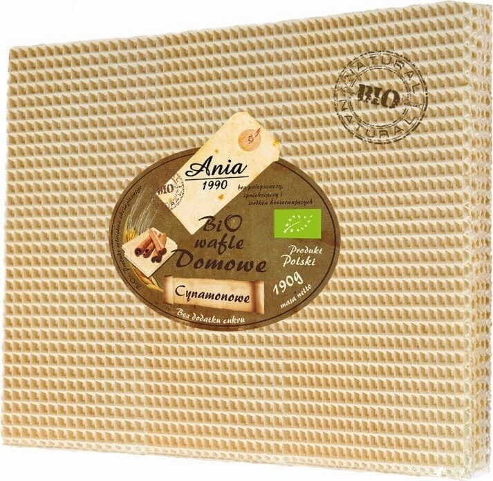 Gaufrettes maison à la cannelle sans sucres ajoutés BIO 190 g - BIO ANIA