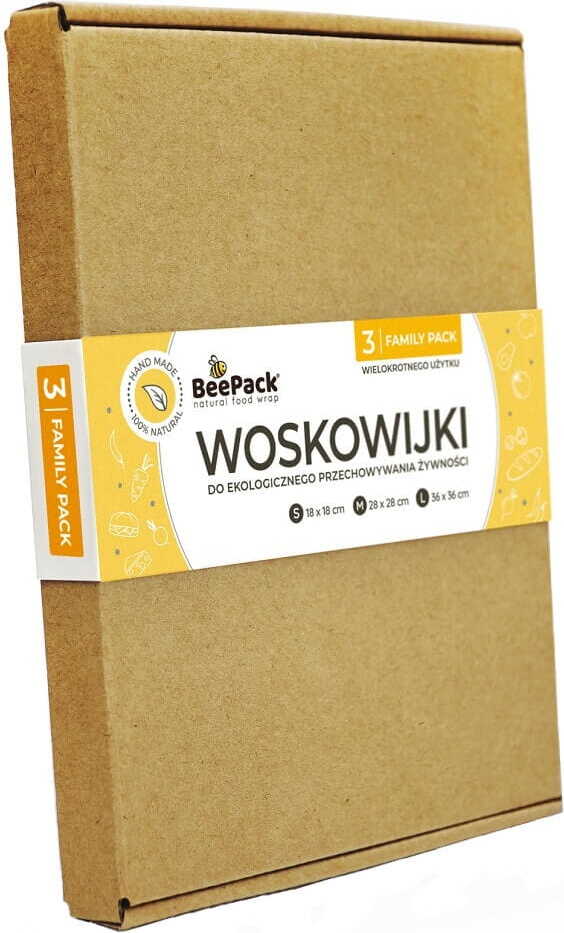 Pack familial de taille de gobelet de cire sml