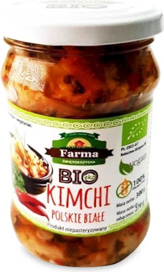 Kimchi blanc bio sans gluten 300 g (270 g) - FARMA ŚWIĘTOKRZYSKA