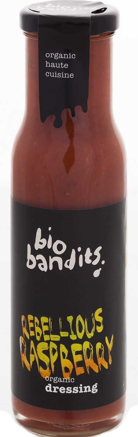 Vinaigrette Framboise au poivre de Cayenne BIO 250 ml - BIO BANDITS