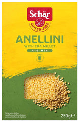 Pâte de gluten - anellini sans 250 g SCHÄR