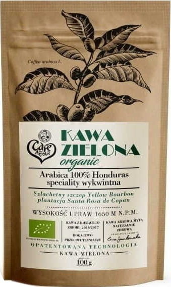 Café vert moulu honduras BIO 100 g CAFE AMOUR