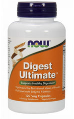Enzymes digest ultime 120 gélules NOW FOODS