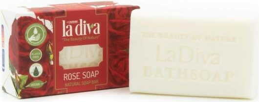Savon solide à la rose 100 g - LA DIVA