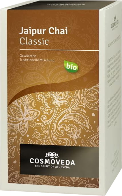 Thé chai classique (jaipur chai) BIO (20 x 15 g) 30 g - COSMOVEDA