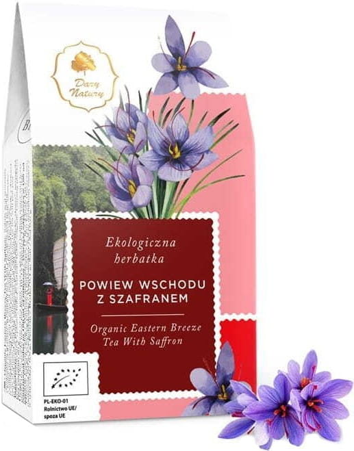 Thé au safran un souffle d'orient BIO 80 g - CADEAUX DE LA NATURE