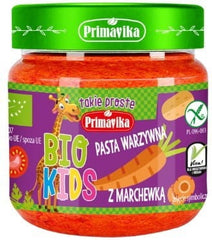 Pâte végétale aux carottes BIO kids 160 g PRIMAVIKA