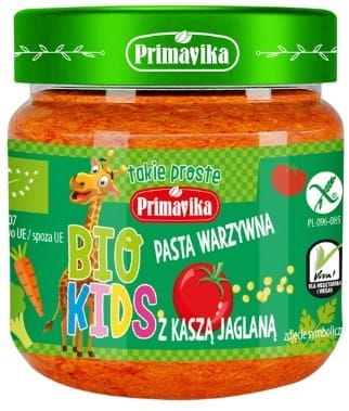 Pâte végétale au millet BIO kids 160 g PRIMAVIKA