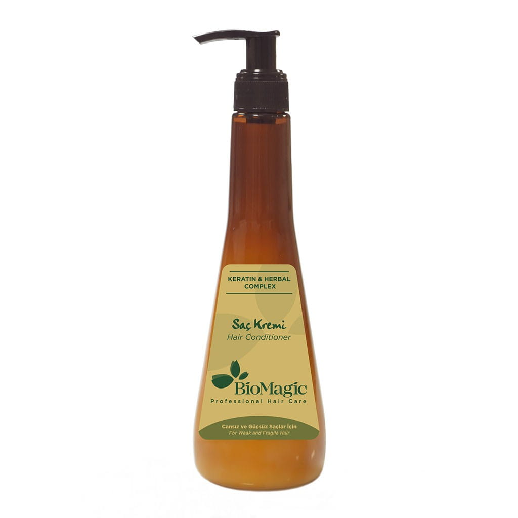 Après-shampooing pour cheveux fragiles et cassants à la kératine 300 ml - BIOMAGIC