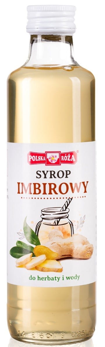 Sirop de gingembre 315 g POLISH ROSE