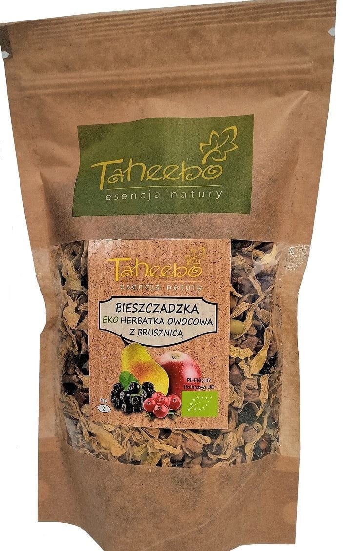 Tisane aux fruits à l'airelle rouge BIO 200 g - TAHEEBO