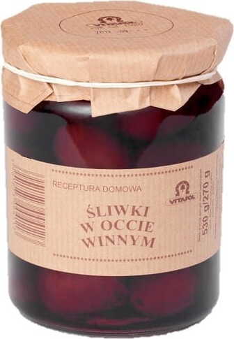 Prunes au vinaigre de vin 500 ml VITAPOL