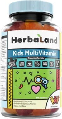 Gelées multivitamines Pour enfants enfants multivitamines 90 pcs HERBALAND