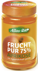 Mousse abricot (75% fruit) BIO 250 g - ALLOS