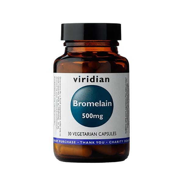 Bromélaïne bromélaïne 500mg 30 gélules VIRIDIAN