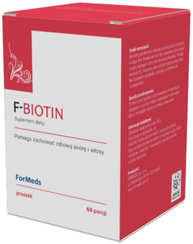 F - bioTIN biotine 2500mcg 60 portions 48g FORMEDS