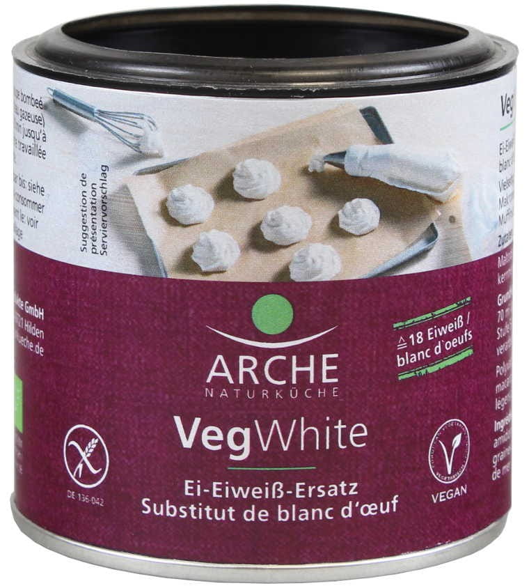Produit végétalien A'LA blanc d'oeuf en poudre sans gluten BIO 90g - ARCHE