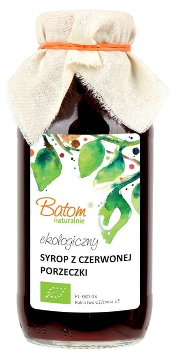 Sirop de groseille BIO 330 ml - BATOM