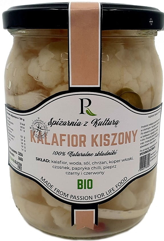 Chou-fleur mariné 300 g - un garde-manger avec culture