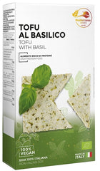 Tofu Basilic BIO 200 g - MEDITERRANEA