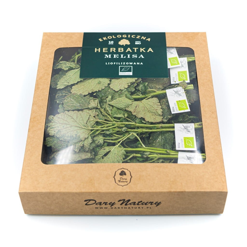 Thé lyophilisé BIO mélisse (10 x 1 g) 10 g - CADEAUX DE LA NATURE
