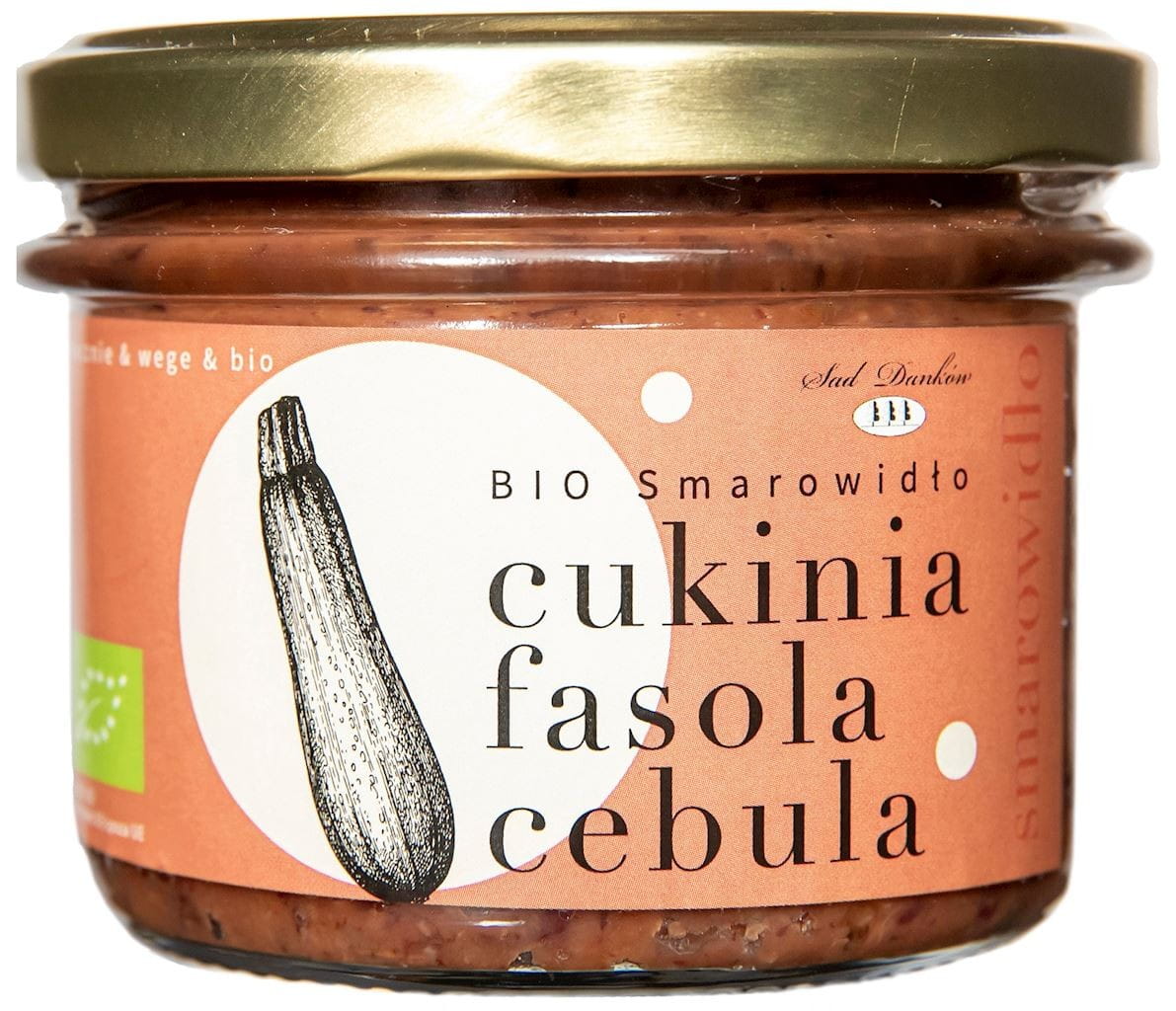 Tartinade courgettes et oignons BIO 180 g - SAD DANKÓW