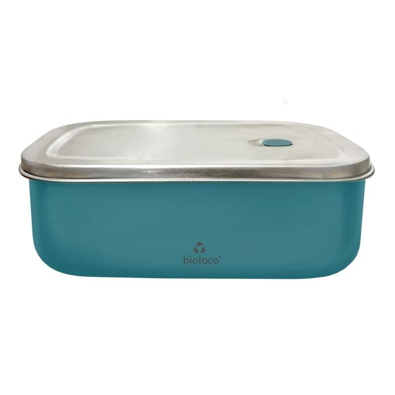 Lunch box inox avec un compartiment turquoise 800 ml - CHIC - MIC