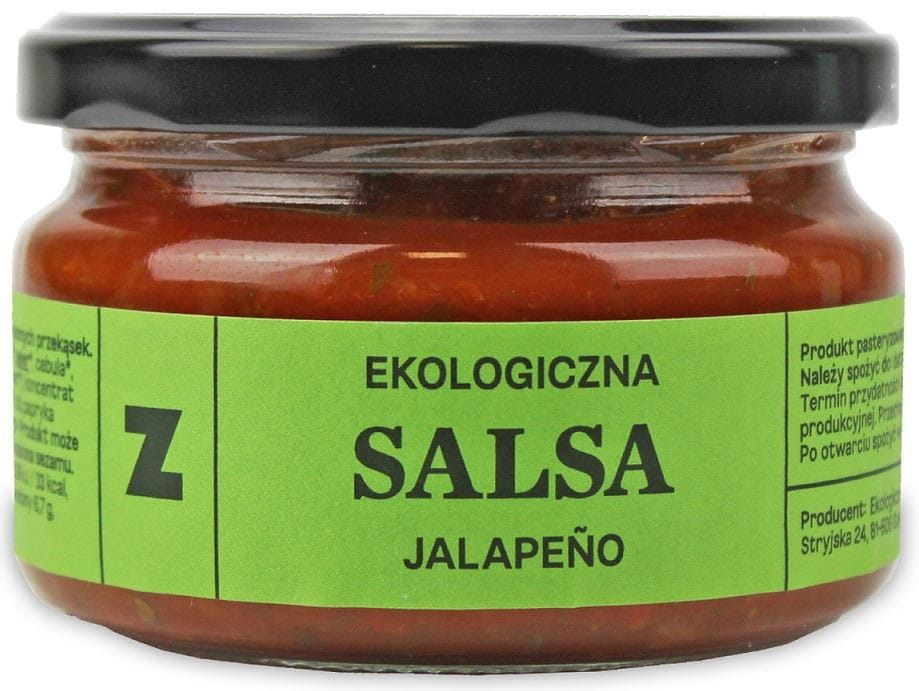 Sauce salsa jalapeno BIO 200 g - LEANING