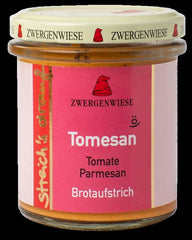 Pâte de tournesol aux tomates et parmesan sans gluten BIO 160 g - ZWERGENWIESE