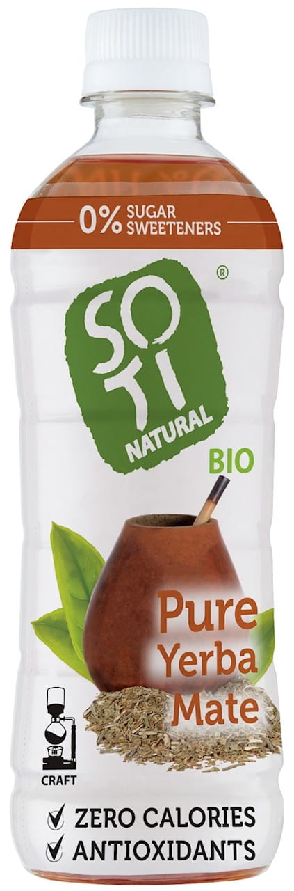 Infusion froide de yerba maté sans gluten BIO 500 ml - SOTI