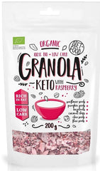 Keto granola aux framboises BIO 200 g DIET FOOD