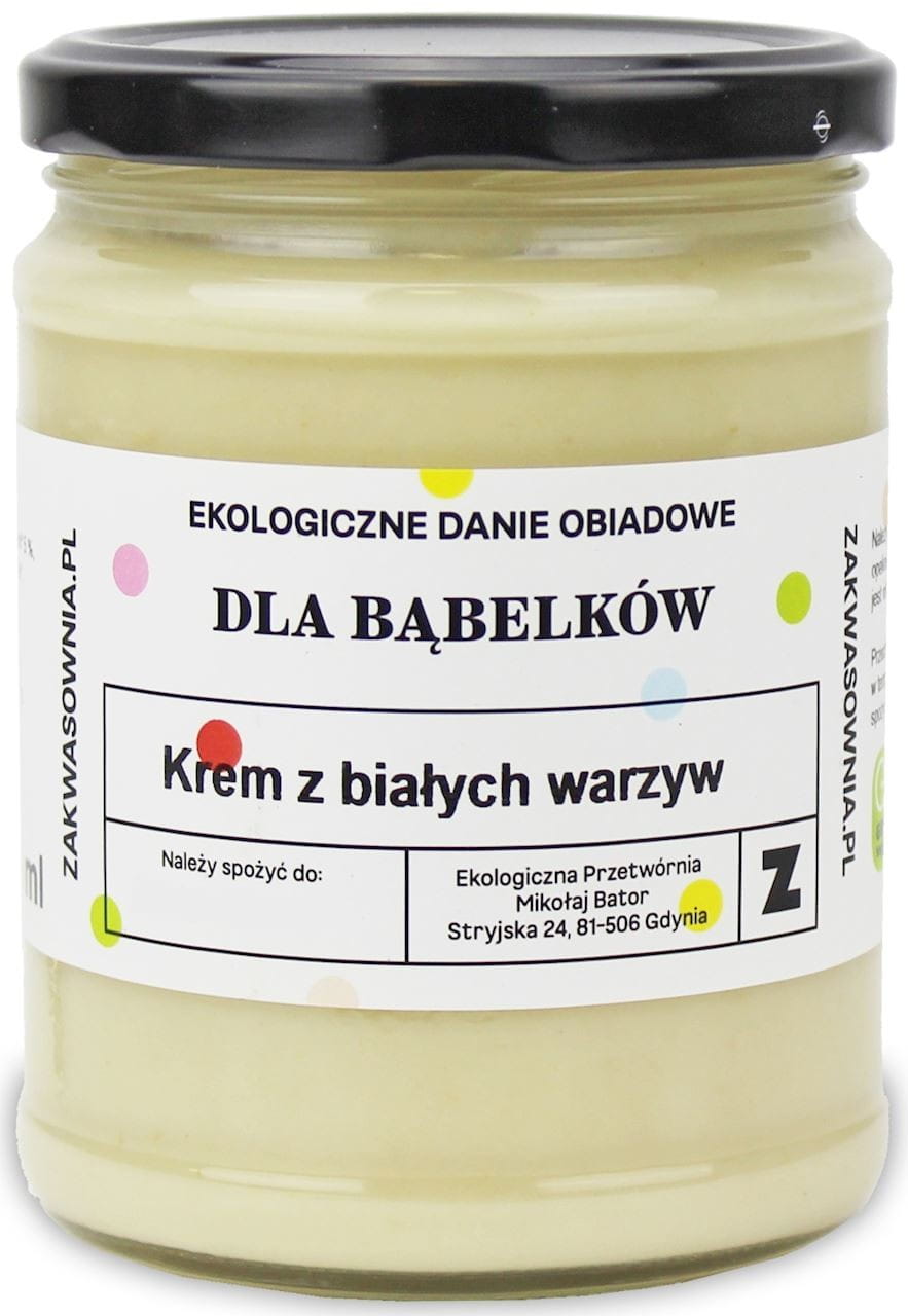 Velouté de légumes blancs pour bulles BIO 540 ml - ZAKWASOWNIA
