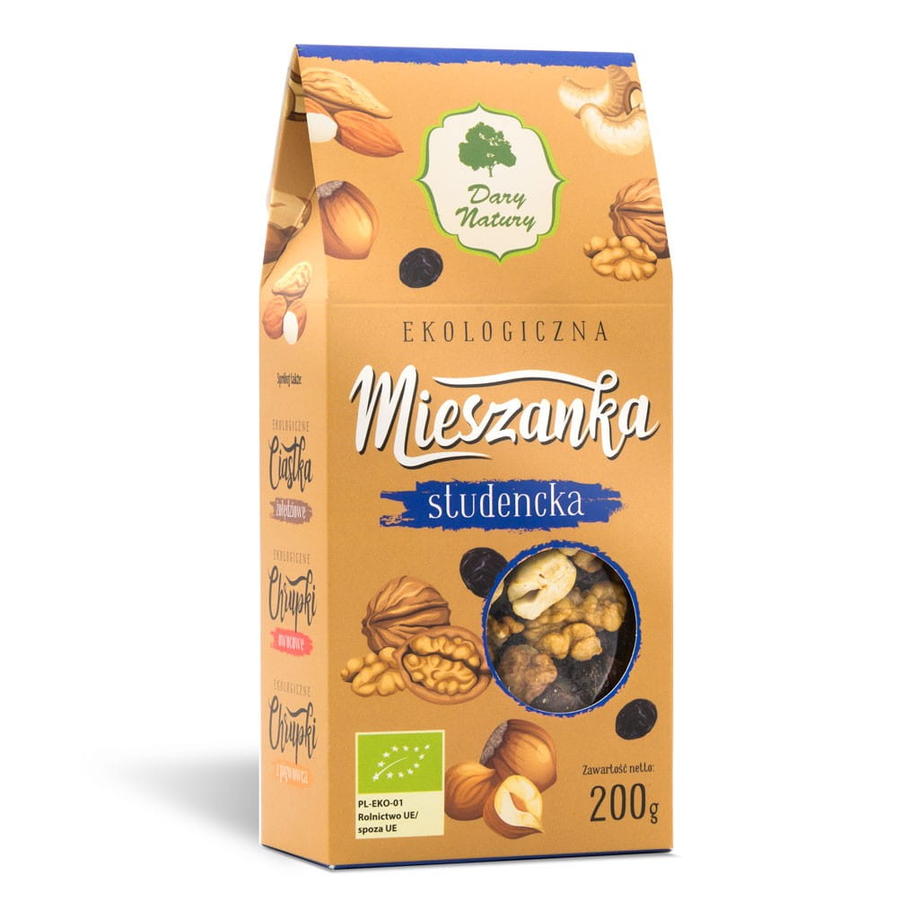 Mélange étudiant BIO 200 g - CADEAUX DE LA NATURE