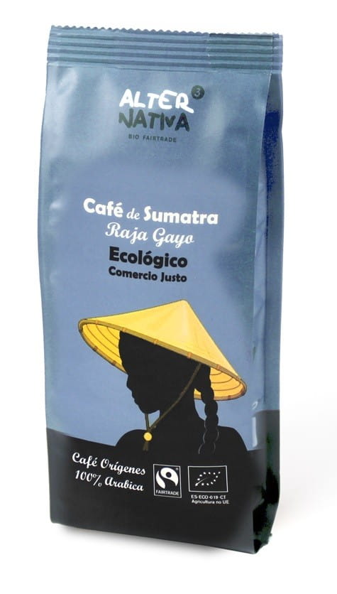 Café moulu arabica 100% sumatra commerce équitable BIO 250 g - ALTERNATIVA