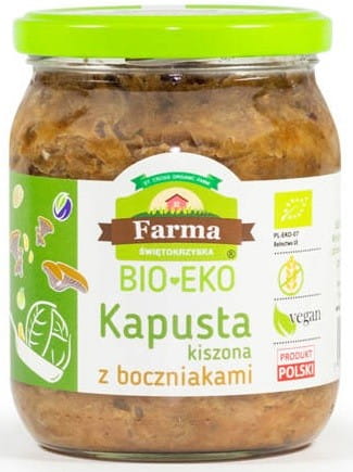 Choucroute aux pleurotes sans gluten BIO 420 g - FARMA ŚWIĘTOKRZYSKA