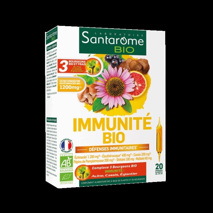 Formule BIO renforçant l'immunité en ampoules (20 x 10 ml) 200 ml - SANTAROME