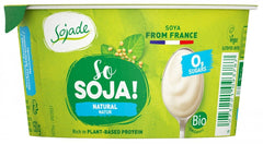 Produit naturel à base de soja sans sucres BIO sans gluten 150 g - SOJADE