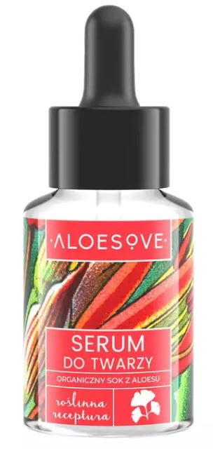 Sérum visage au jus d'aloès bio 30 ml - ALOESOVE