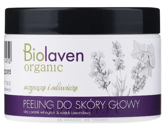 Gommage cuir chevelu huile de pépins de raisin et huile de lavande 155 g - BIOLAVEN SYLVECO