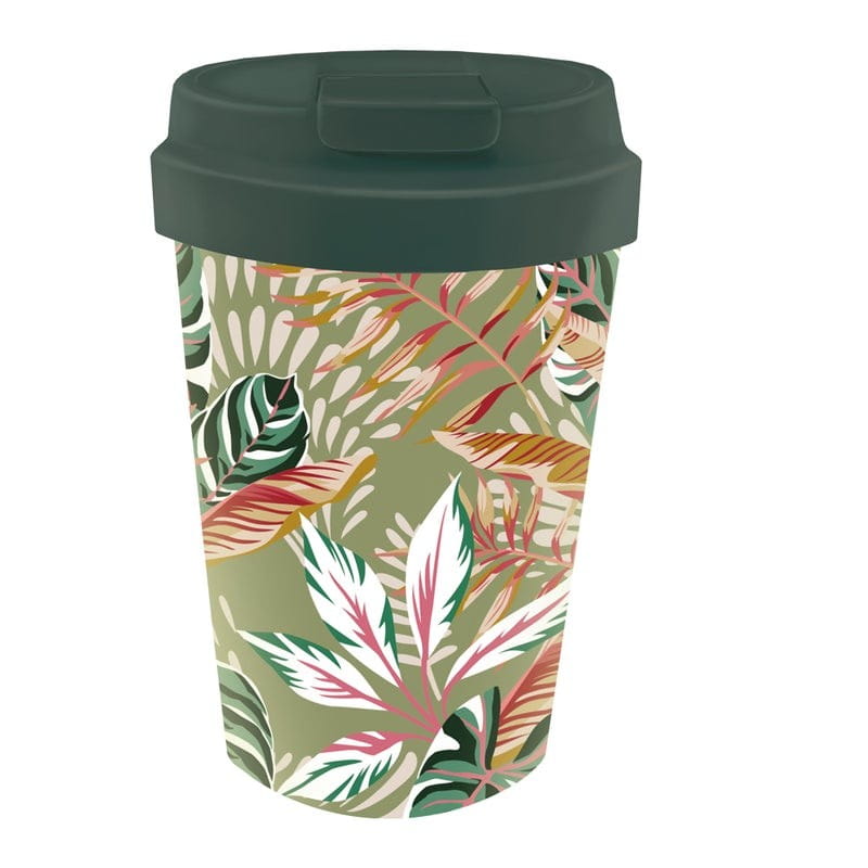 Mug de voyage feuilles de pla 350 ml - CHIC - MIC