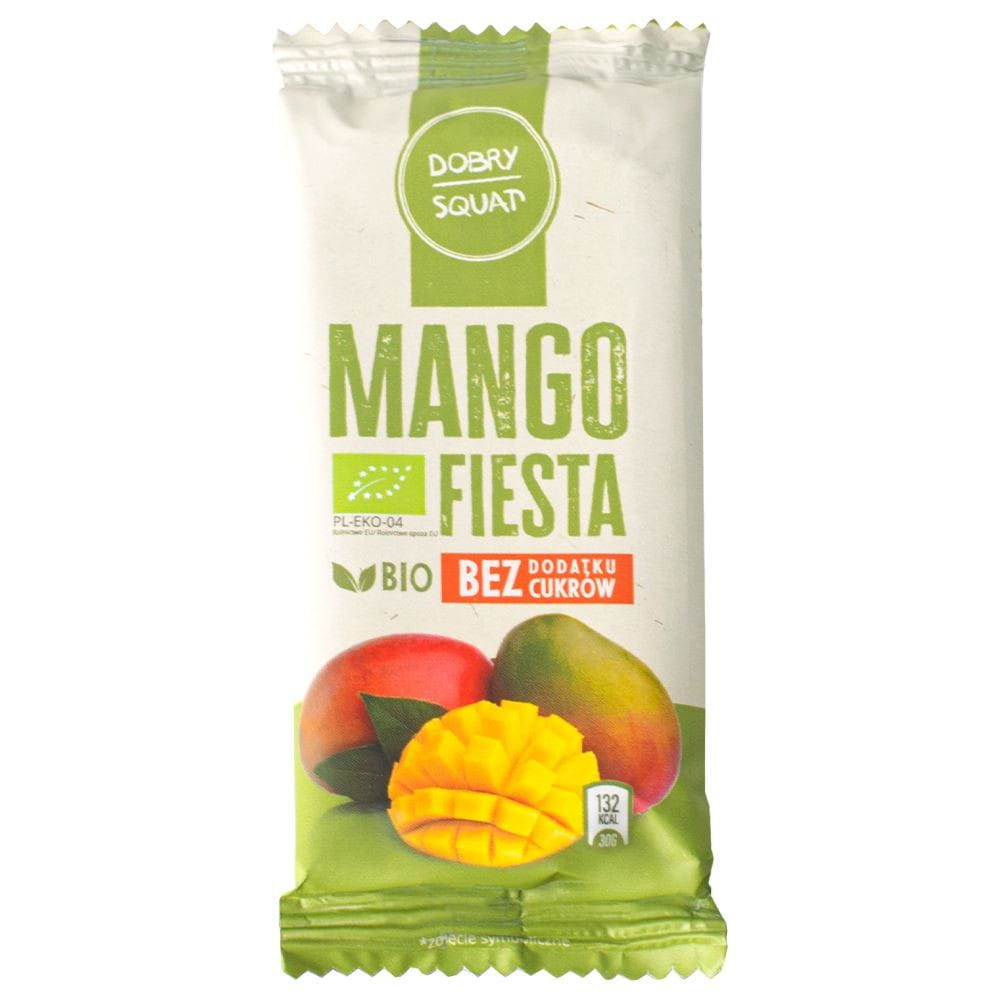 Barre aux dattes à la mangue (mango fiesta) BIO 30 g - GOOD SQUAT