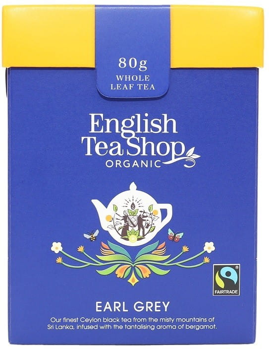 Thé Earl Grey en vrac BIO 80g ENGLISH TEA SHOP