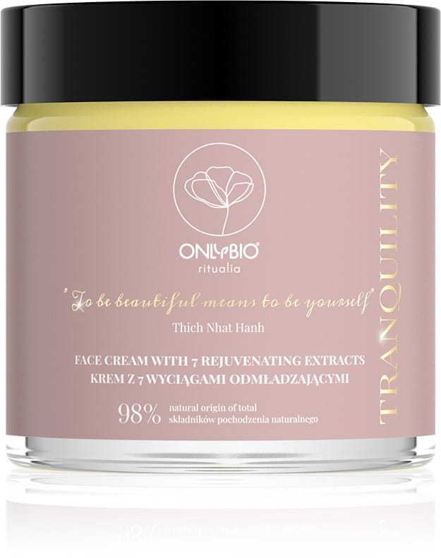 Crème visage aux 7 - extraits rajeunissants 50 ml - ONLY BIO