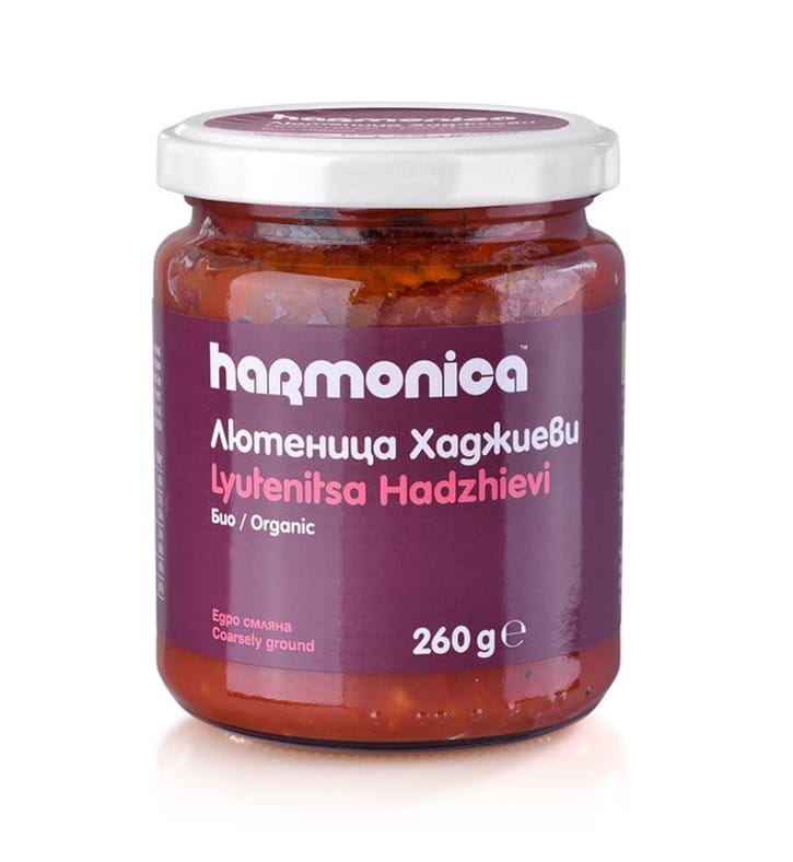 Sauce lutenica des Balkans BIO 260 g - HARMONICA