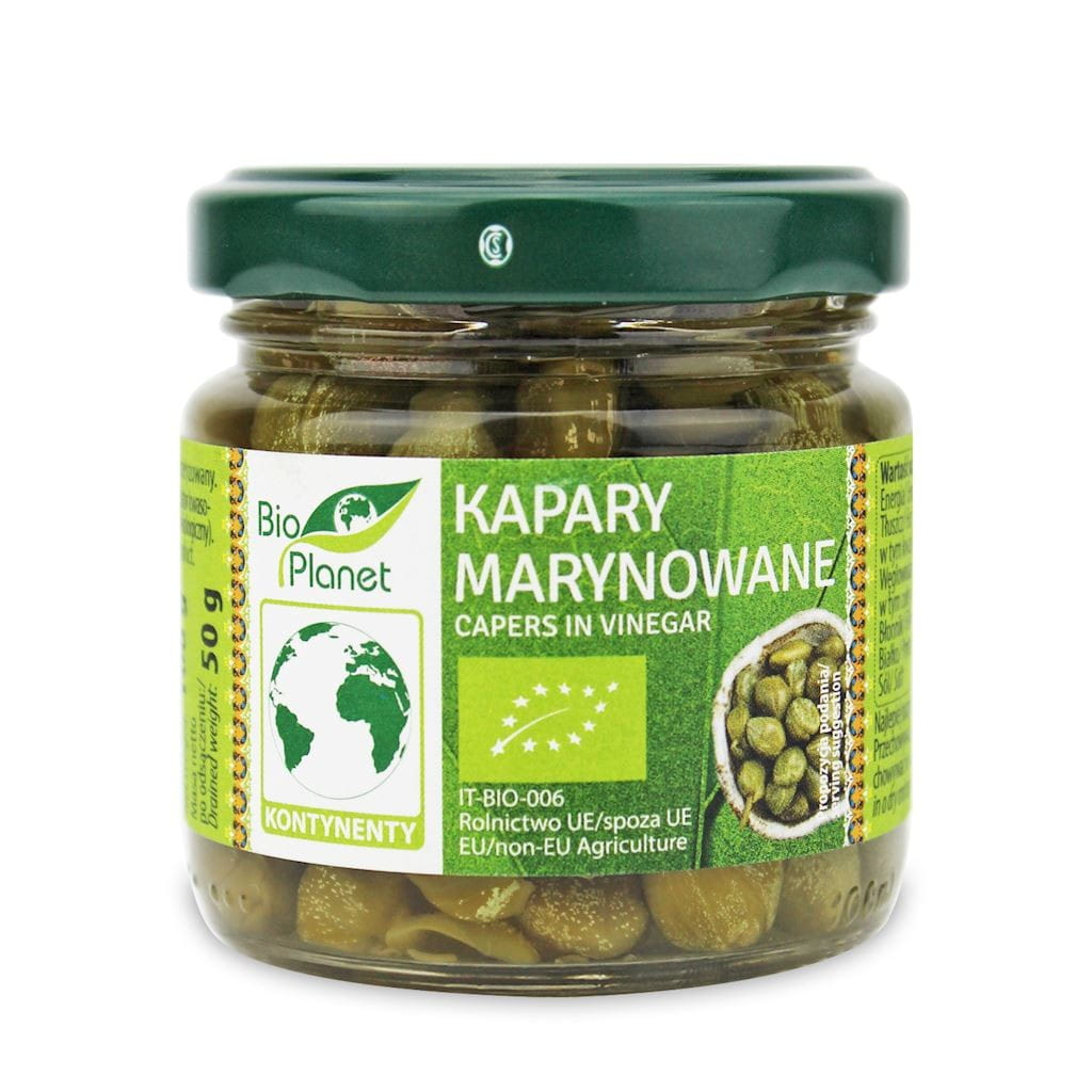 Câpres marinées BIO 100 g (50 g) - BIO PLANET