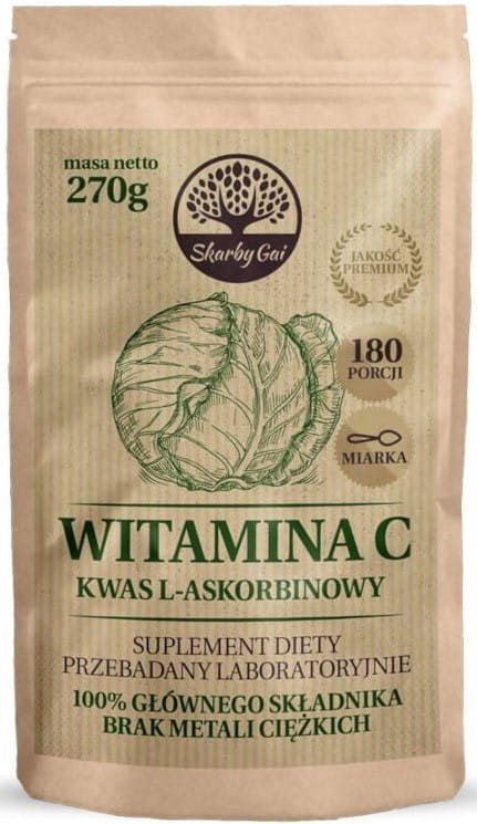 Vitamine C du chou Acide L - Ascorbique 270 g GAI TREASURES