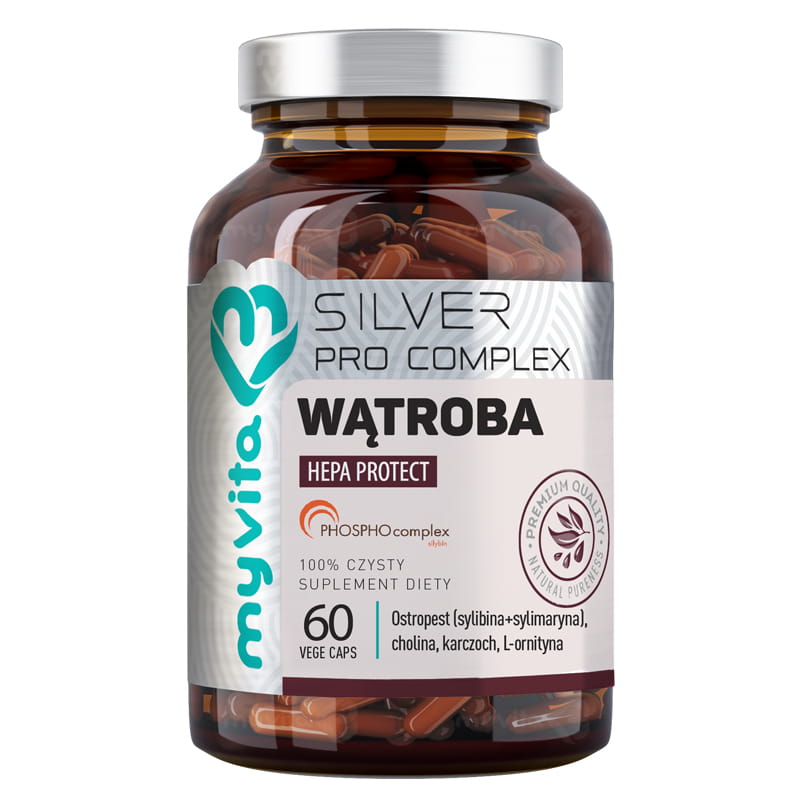 Complexe foie pro 60 gélules MYVITA ARGENT